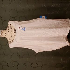 Fruit of the Loom Mens White tank tops, NWT, 1 Size 3XL and 1 size 4XL